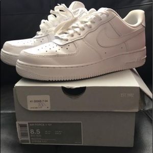 Air Force 1s size 8.5